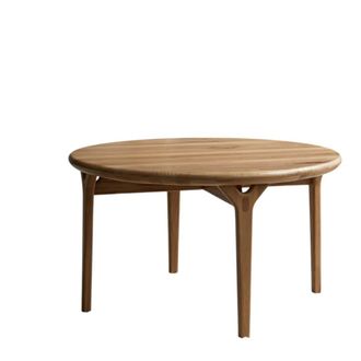 Tikamoon Mesa de centro de roble macizo