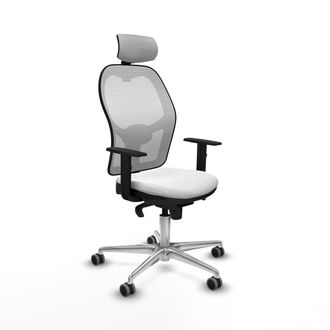 Piqueras y Crespo Piqueras Y Crespo Silla De Oficina Moderna Blanca Ergon&oacute;mica