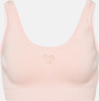 Simone Rocha Love Heart cutout bralette
