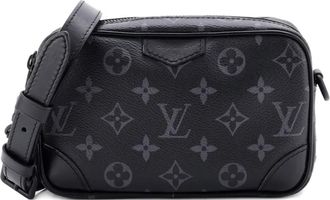 Louis Vuitton Trocadero Wearable Wallet Monogram Eclipse crossbody bag - Nero