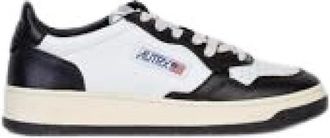 Autry White Leather Low Top Trainers