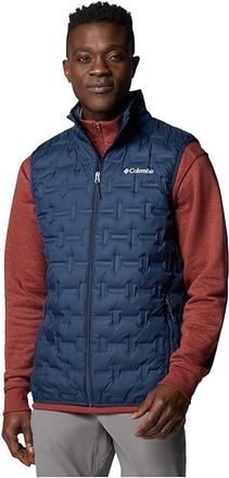 Columbia Delta Ridgetm Ii Down Vest Mens Jacket Collegiate Navy : 2XL, Down/Polyester
