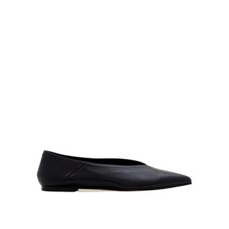 Aeyde Ballerina Shoes, female, Black, 3 UK, Black Ballet Flats with Sleek Design