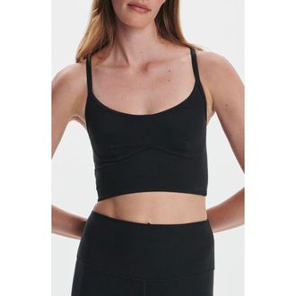 Varley Always Surrey Longline Sports Bra in Black at Nordstrom Rack, Size X-Small