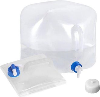 OEM Jarra Plegable Almacenar Agua, Reutilizable, Contenedor Plegable Potable Grifo, Botella Port&aacute;til Asa, Libre Bpa Actividades Aire Libre Acampada