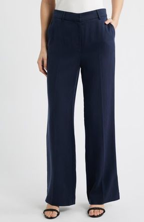 Reformation Gisele Pants in Midnight at Nordstrom, Size 12