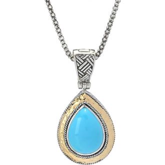Samuel B. Sleeping Beauty Turquoise Pendant Necklace at Nordstrom Rack