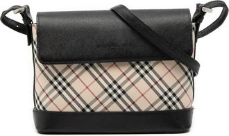 Burberry Pre-owned Burberry Nova Check Canvas Crossbody Ladies 63887LZ830F67FNA
