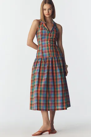 Lisa Says Gah Vaughn Sleeveless Drop-Waist Dress