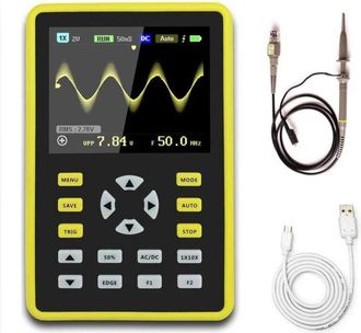 OEM Osciloscopio Digital Port&aacute;til Mini Con Pantalla Lcd De 2,4 Con Ancho De Banda De 100 Mhz Y Frecuencia De Muestreo De 500 Ms/s