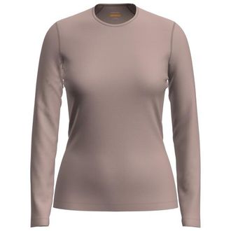 Icebreaker 200 Oasis L/S Crewe Merinounterw&auml;sche f&uuml;r Damen | braun