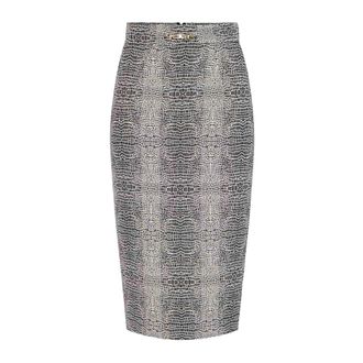 Elisabetta Franchi Gonna - Dames - Rokken - Zwart - Maat: XL