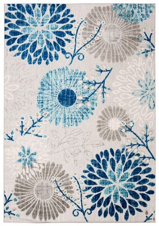 Safavieh Alfombra gris/azul 122 x 183 cm