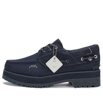 Timberland x A COLD WALLWaterproof Authentic 3 Eye Boat Shoe Navy A683Y