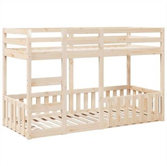 vidaXL Bunk Bed 90x190 cm Solid Wood Pine Vidaxl