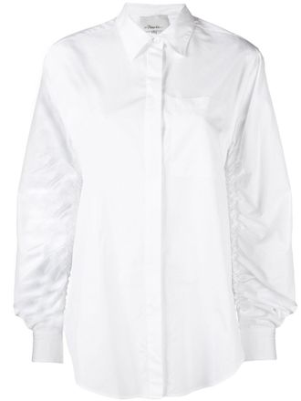 3.1 Phillip Lim Camicia con ruches - Bianco