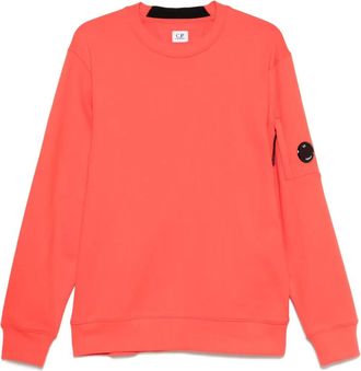 C.P. Company Felpa con applicazione - Rosso