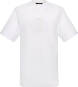 Roberto Cavalli T-shirt con stampa - Bianco