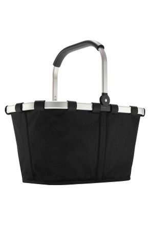 Reisenthel Carrybag Schwarz, Schwarz, Metall, Textil, 22 l, 48x29x28 cm, faltbar, Ordnen & Aufbewahren, Körbe, Einkaufskörbe