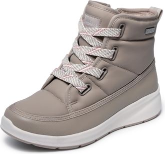 Skechers Womens Tahoe Snow Boot, Taupe, 6.5 UK