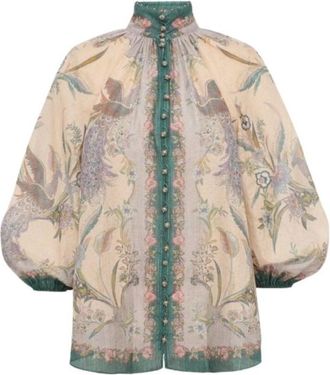 Zimmermann Beige Regular Printed Shirt