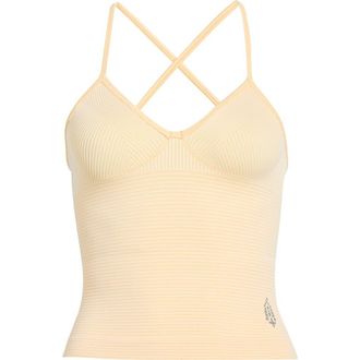 Free People FP Movement Perfectly Plated Rib Tank in Sunlit Yellow at Nordstrom, Size X-Small