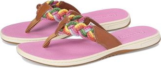 Sperry Top-Sider Parrotfish Braid Womens Sandals Bright : 7.5 M (B), Rubber