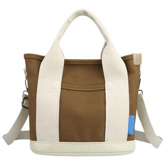 Generic Shoulder Bag for Women | Large Capacity Multi-Compartment Satchel Purse | Canvas Messenger Bags - for Family Adults Men Women Including Short Trips Tr