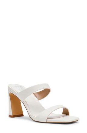 Dolce Vita Veniss Block Heel Slide Sandal in White at Nordstrom Rack, Size 7