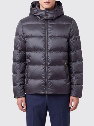 Moorer Brett Water-Repellent Wool and Cashmere Down Jacket with Removable Hood