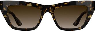 Calvin Klein Womens Cat Eye Sunglasses - Brown
