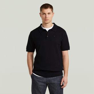 G-Star The Willem - Correct Polo - Zwart - Heren