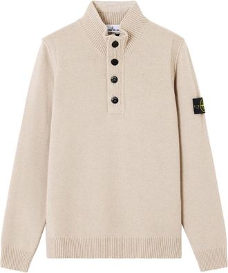 Stone Island Wool Blend Sweater-Uomo