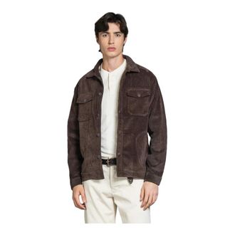 IMPURE Gabriel Overshirt in Corduroy - - Jackets - Uomo - Marrone - M