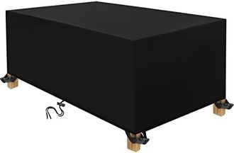 OEM Funda Para Muebles De Jard&iacute;n, Funda Rectangular Para Mesa De Jard&iacute;n, Funda Protectora Para Muebles, Lona Impermeable Y Resistente A Los Rayos Uv Para 