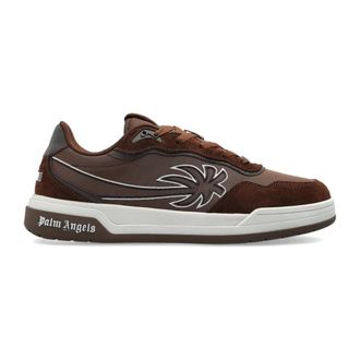 Palm Angels Palm Tennis Sneakers - - Shoes - Uomo - Marrone - 42 EU