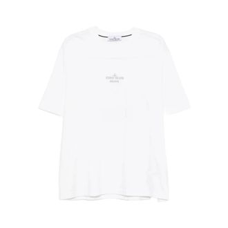 Stone Island T-Shirts - Heren - T-shirts - Wit - L - Tops