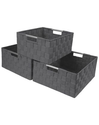 Sorbus Weave 3pc Basket Set