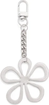 Petit Moments Daisy Key Chain in Silver at Nordstrom
