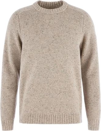 Fj&auml;llr&auml;ven Rond hals gebreid - Heren - Ronde hals truien - Beige - 2XL - Truien & Vesten