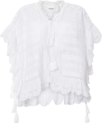 Isabel Marant Blouses, female, White, Size: S Payton Top