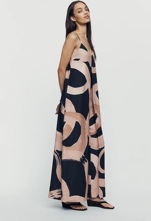 Hutch Printed Wide-Leg Jumpsuit