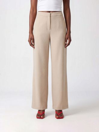 P.A.R.O.S.H. P. A.R. O.S. H. Pantaloni straight in cady a vita media