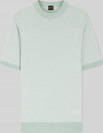 Boss Orange by Hugo Boss BOSS Orange Regular Fit Pullover aus Baumwoll-Mix Modell KANTONIO in Tuerkis, Gr&ouml;&szlig;e XXL