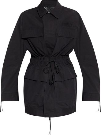 Dsquared2 Cappotto con ricamo - Nero