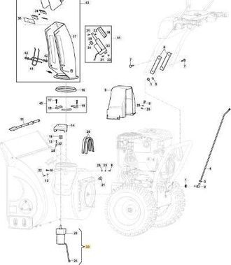 STIGA Sports Motor Y Conector Original Stiga - 118820785/0