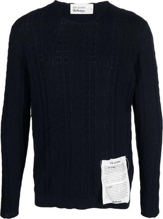 Ballantyne Sweatshirt - Heren - Sweatshirts - Blauw - L - Hoodies & sweatvesten