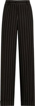 Dolce & Gabbana Pantaloni sartoriali gessati - Nero