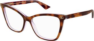 Gucci Ladies Black Cat Eye Eyeglass Frames GG1817O 004