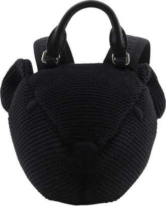 Burberry Pre-owned Burberry Thomas Bear Cotton Bear Backpack Unisex BIZN6ONMDHEOT42C